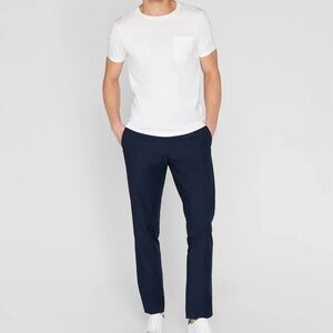 Club Monaco Blue Men’s Slim Fit Stretch Pants (Like New; Size 28x32; Chino)